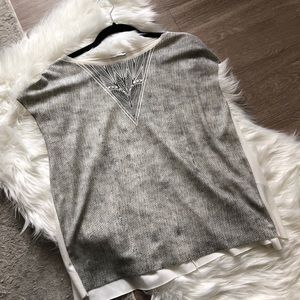 Zara printed top (M) NWOT